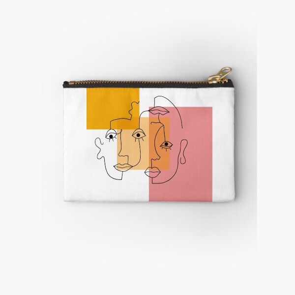 Item preview, COLOR BLOCK LINE FACES designed and sold by Emily Zigo.
