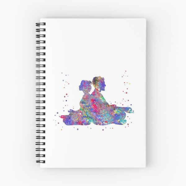 Item preview, Couple meditation designed and sold by Rosaliartbook.