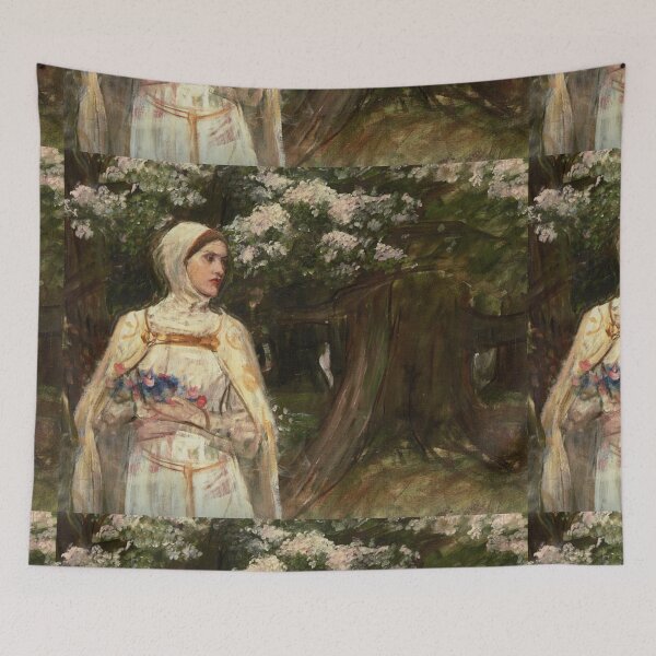Item preview, Matilda (formerly called  Beatrice ) - John William Waterhouse designed and sold by Vintage Designs +.