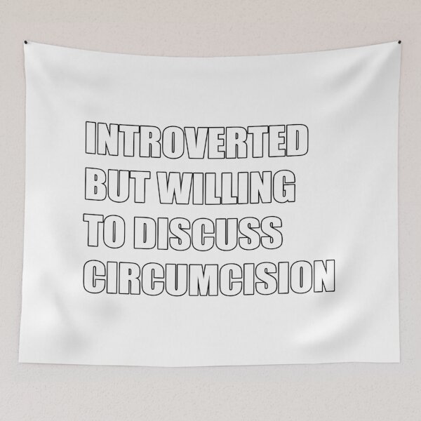 Item preview, Introverted But Willing designed and sold by TheArtOfBirth.