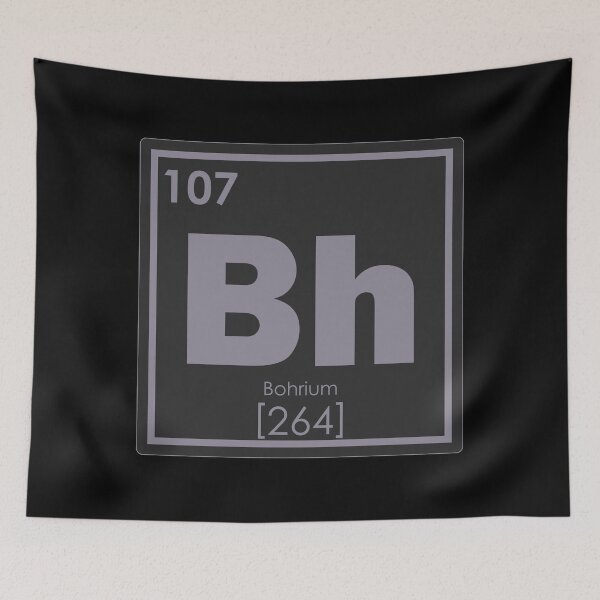 Item preview, Bohrium chemical element designed and sold by tony4urban.