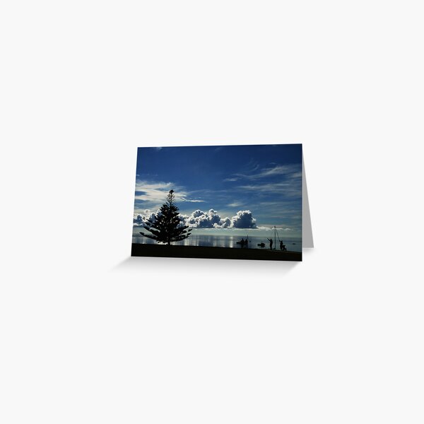 Distant Horizon Greeting Card