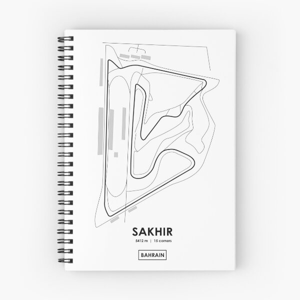 Item preview, Sakhir - Bahrain Track Map designed and sold by andreanastasio.