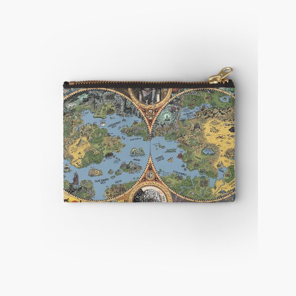 Item preview, HP Lovecraft Dreamland Map designed and sold by sanguinolent.