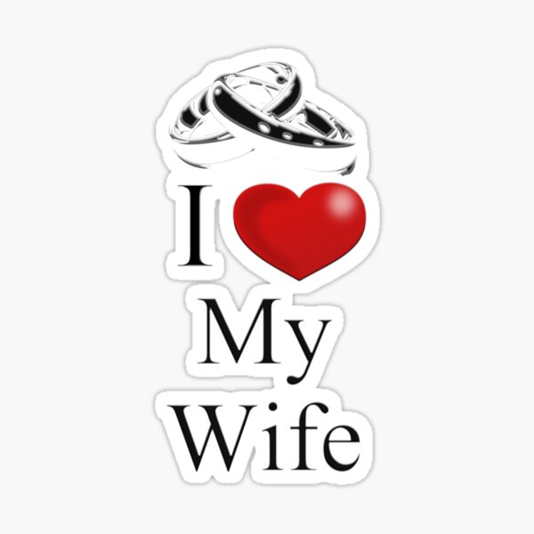 Item preview, I Heart My Wife designed and sold by Marc Bublitz.