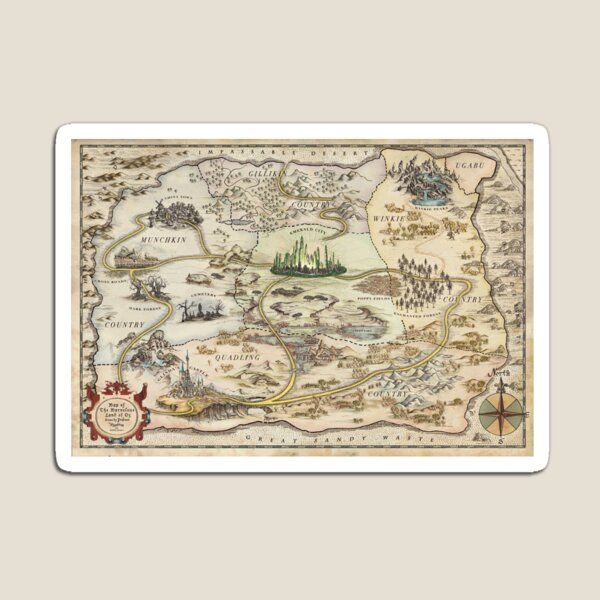 Aperçu de l'œuvre Carte d'OZ créée et vendue par sanguinolent.