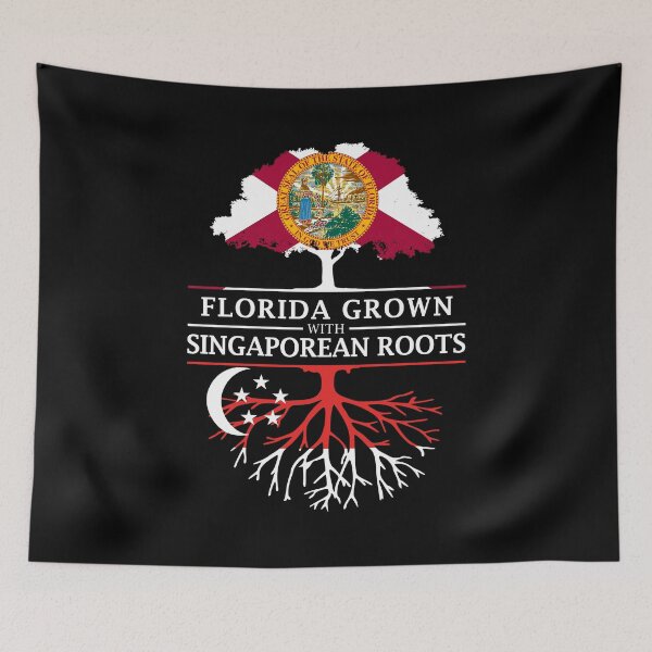Item preview, Florida Grown with Singporean Roots Design designed and sold by ockshirts.