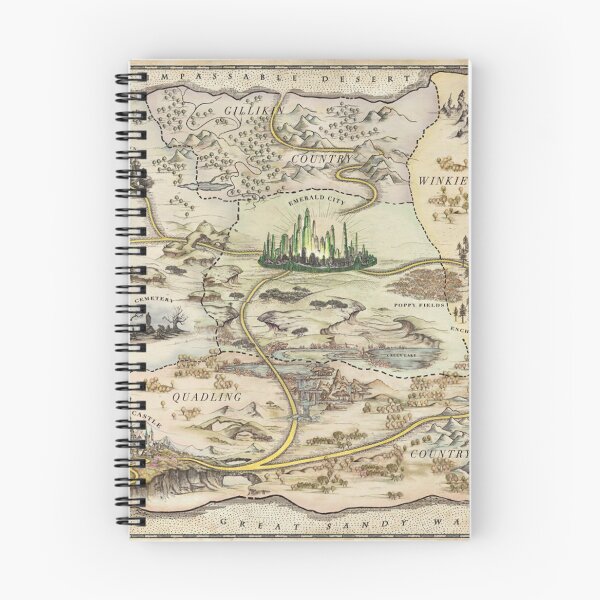 Item preview, Map of OZ designed and sold by sanguinolent.