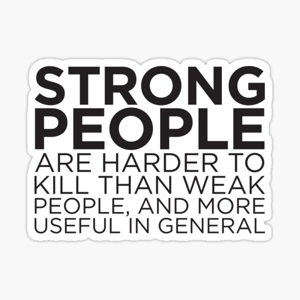 Item preview, Strong People designed and sold by TheCurlRack.