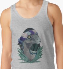 Cleveres Mädchen - Blau Tank Top