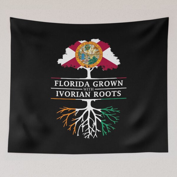 Item preview, Florida Grown with Ivorian Roots Design designed and sold by ockshirts.