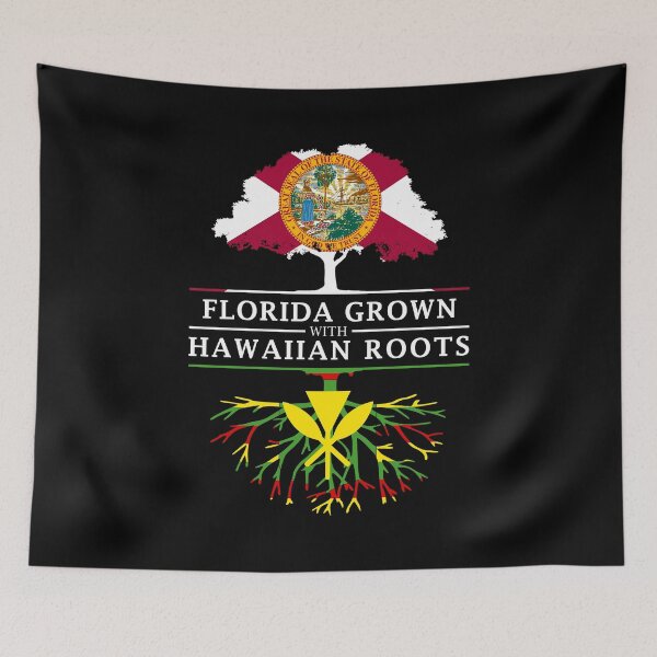 Item preview, Florida Grown with Hawiian Roots Design designed and sold by ockshirts.