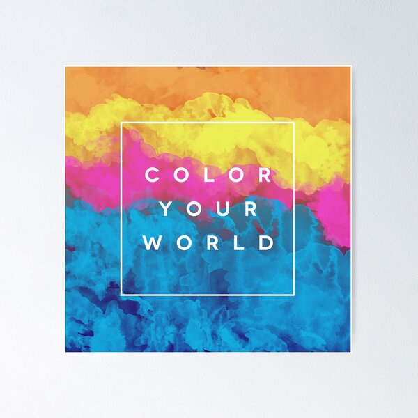 Item preview, Color Your World designed and sold by GalaxyEyes.