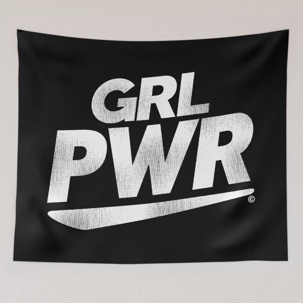 Item preview, GRL PWR SWOOSH, BY SUBGIRL designed and sold by SUBGIRL.