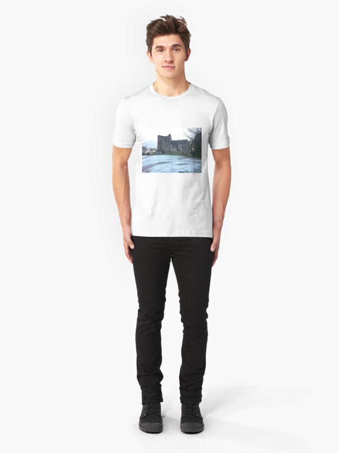Alternate view of Doune Castle , Scotland Slim Fit T-Shirt