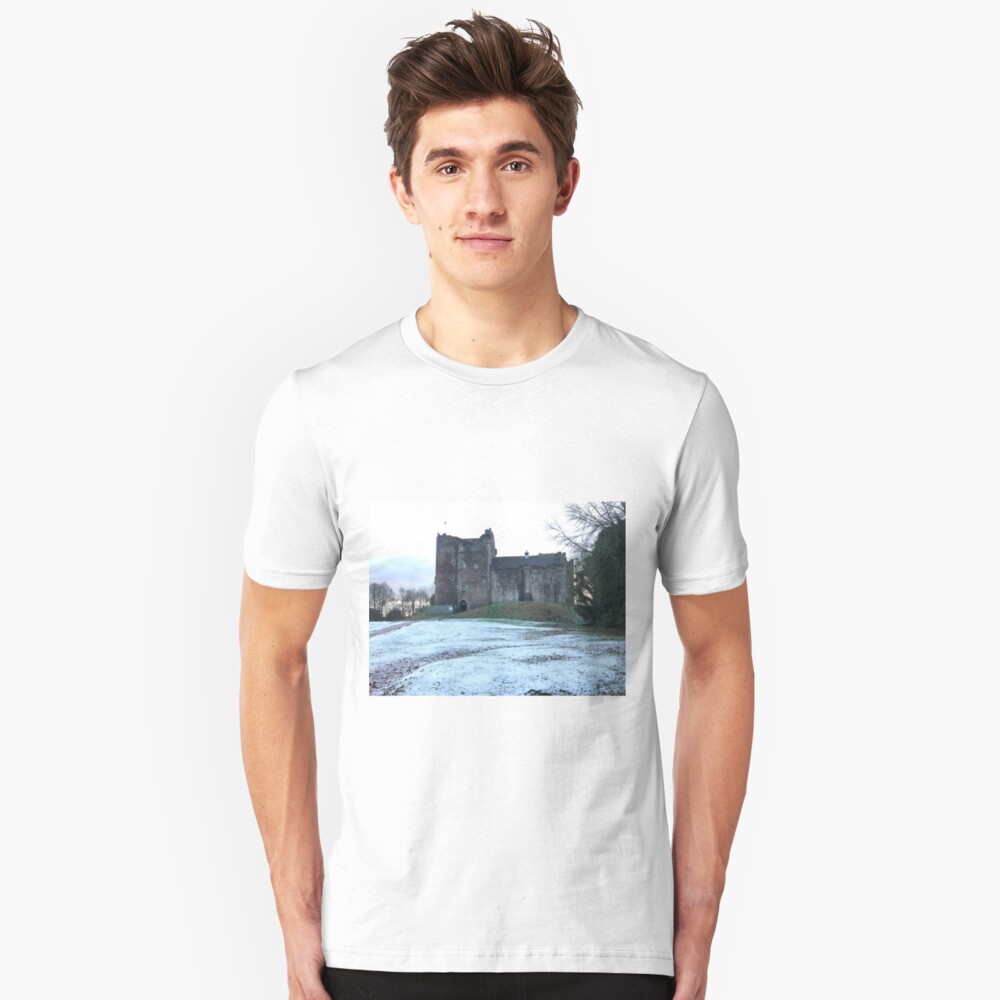 Doune Castle , Scotland Slim Fit T-Shirt