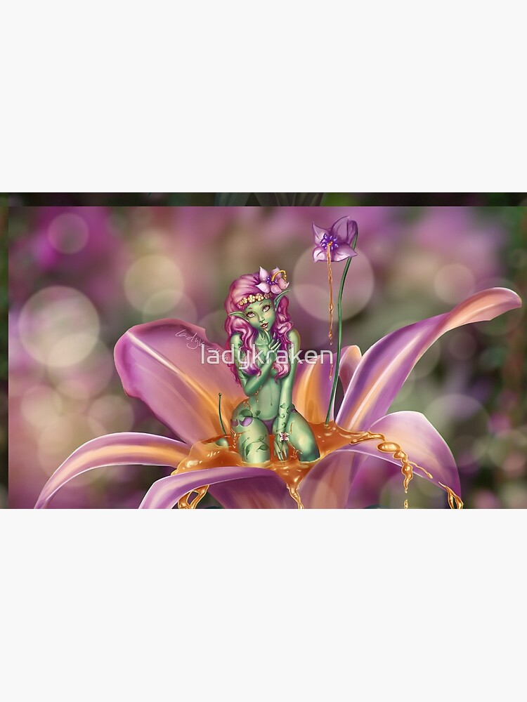Driade Flower Nymph by ladykraken