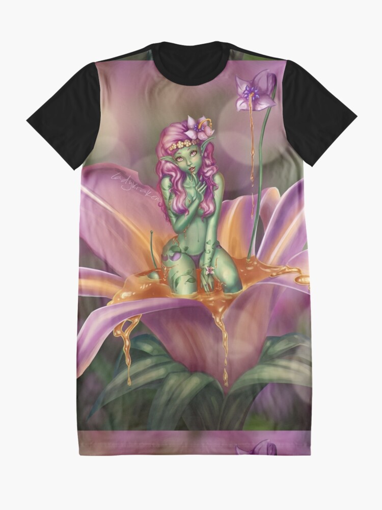 Alternate view of Driade Flower Nymph Graphic T-Shirt Dress