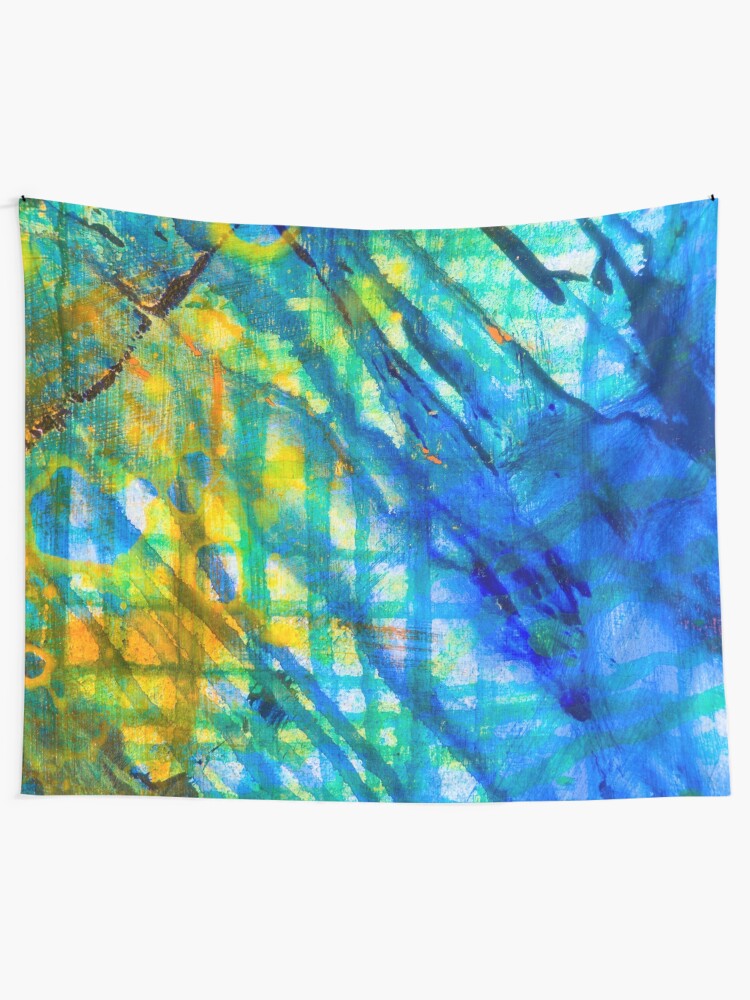 Alternate view of Connections Made Tapestry