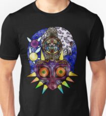 Majora's Mask Stained Glass Unisex T-Shirt