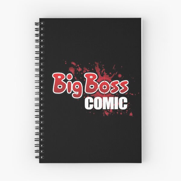 Item preview, "Big Boss Comic" logo designed and sold by MasterpieceArt.