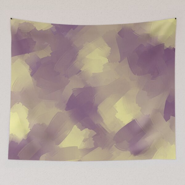 Item preview, Yellow & Purple Rainbow Oil Pattern designed and sold by MissColour.