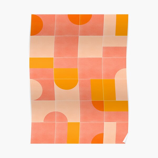 Retro Tiles 03 Poster