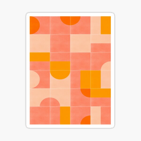 Retro Tiles 03 Sticker