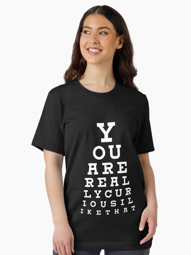 Thumbnail 2 of 7, Essential T-Shirt, You Are Really Curious I Like That - Funny Dating Quote Gift designed and sold by yeoys.