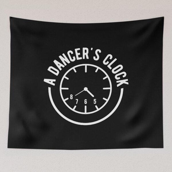 Item preview, Dance A Dancers Clock 8 7 6 5 Birthday Gift designed and sold by haselshirt.