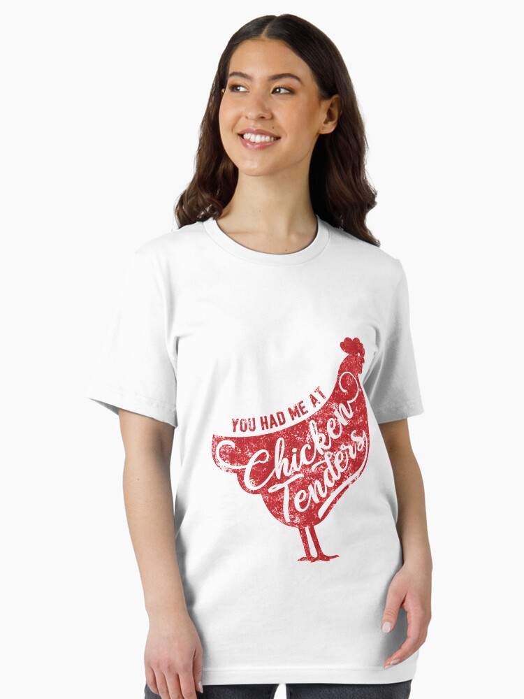 Thumbnail 2 of 7, Essential T-Shirt, You Had Me At Chicken Tenders - Food Lover Gift designed and sold by yeoys.