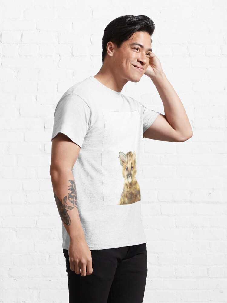 Alternate view of Little Mountain Lion Classic T-Shirt