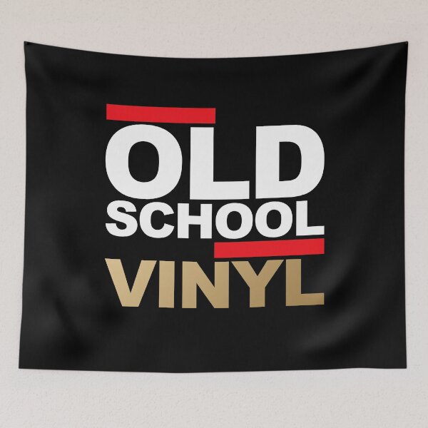 Item preview, Old School Vinyl designed and sold by Damn Fine Arts.