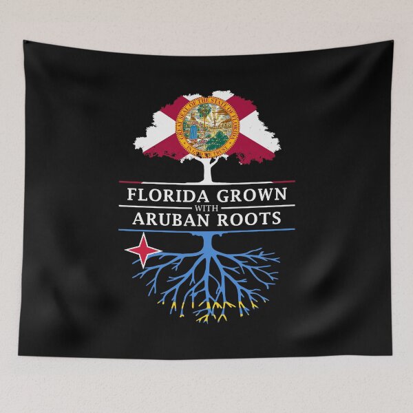 Item preview, Florida Grown with Aruban Roots Design designed and sold by ockshirts.