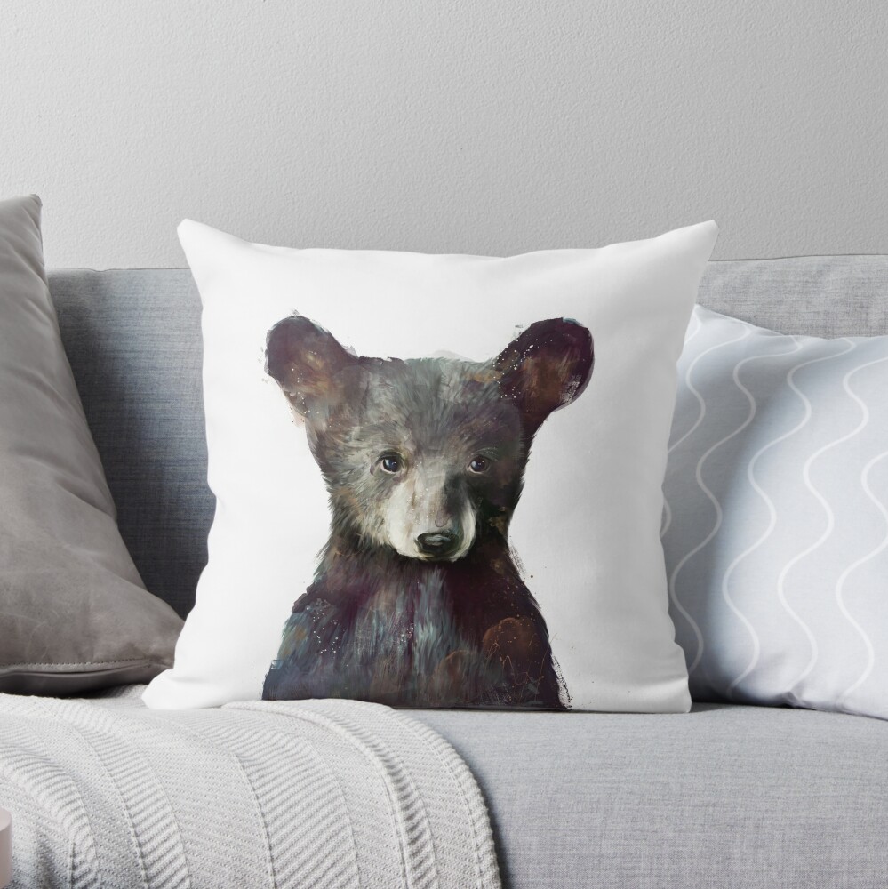 Little Bear Throw Pillow