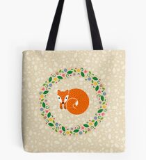 Spring Fox Tote Bag