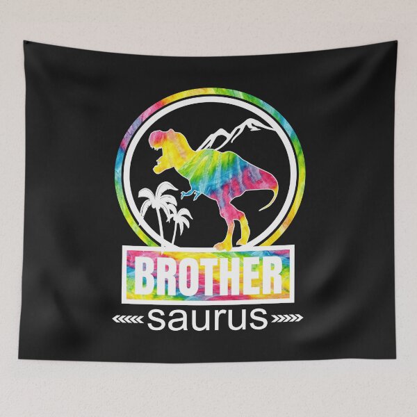 Item preview, Brothersaurus Rex design-Cool Tye Die Gift For Brother designed and sold by Sapphire Star.