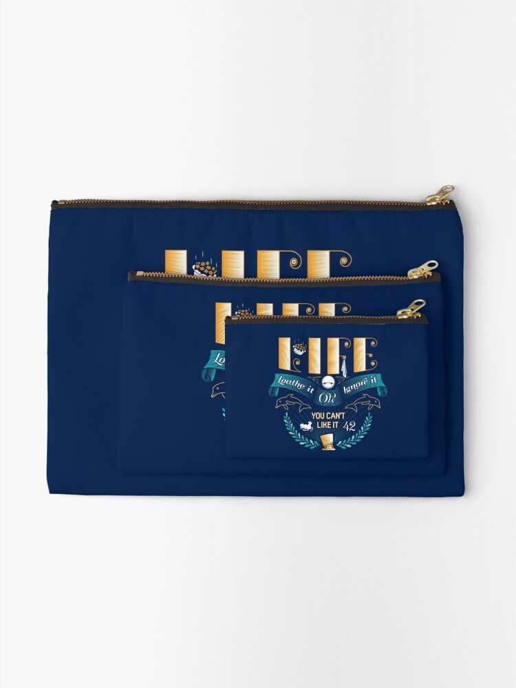 Alternate view of Marvin On Life Zipper Pouch