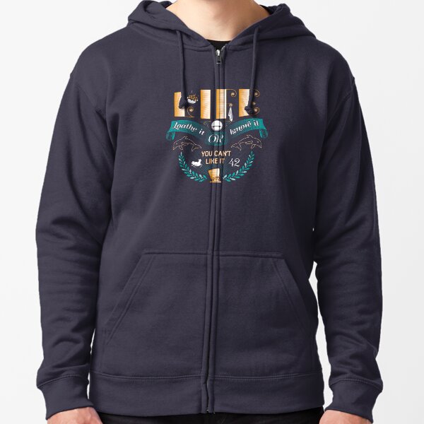 Marvin On Life Zipped Hoodie