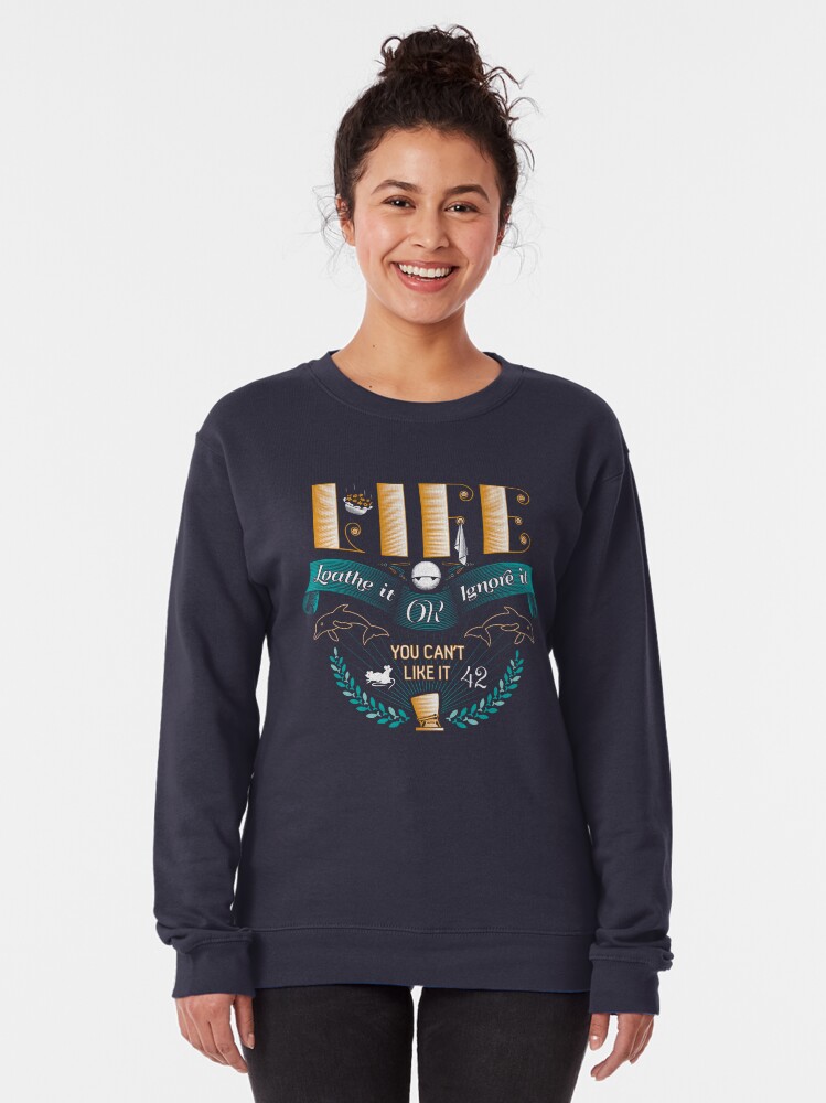 Alternate view of Marvin On Life Pullover Sweatshirt
