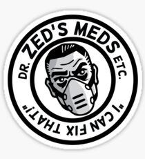 Zed's Meds Sticker