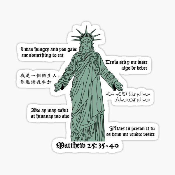 Item preview, Matthew 25: 35-40 designed and sold by BFrenchArts.