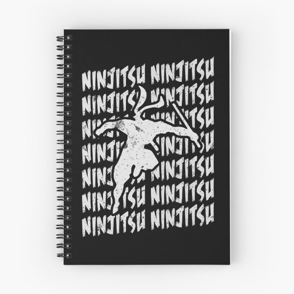 Item preview, Ninjutsu Repeat Ninja Martial Arts Training White designed and sold by KNUXX Shop.