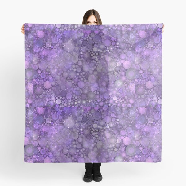 Smudged Purple Scarf