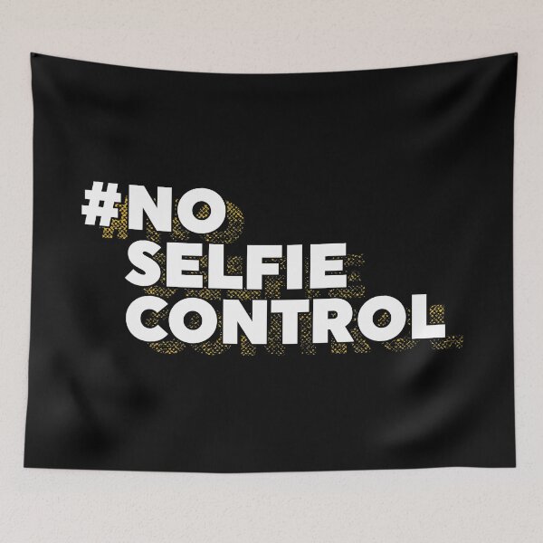 Item preview, Selfie Hashtag No Selfie Control Gift Idea designed and sold by festivalshirt.