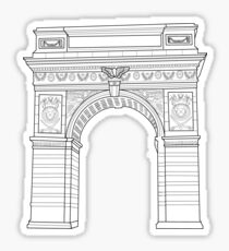 Pegatina Arco de la NYU