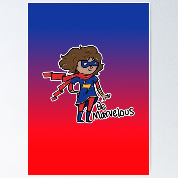 Item preview, Kamala Khan - Be Marvelous designed and sold by salilustra.