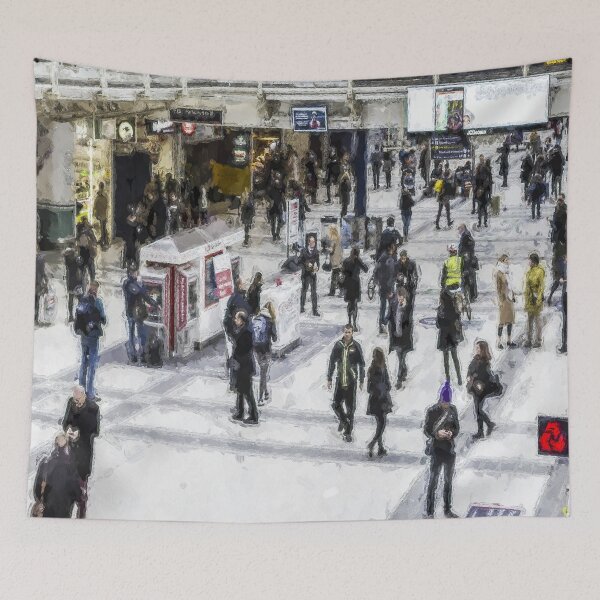 Item preview, London Commuter Art designed and sold by Londonimages.