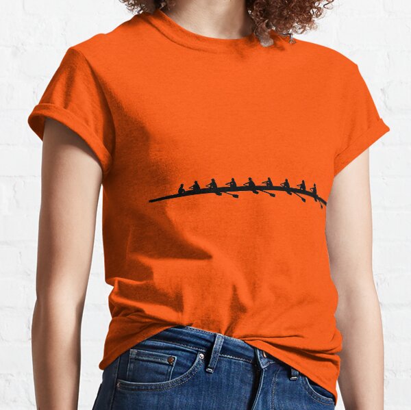 Rowing Coxed eight, Women's Crew Classic T-Shirt