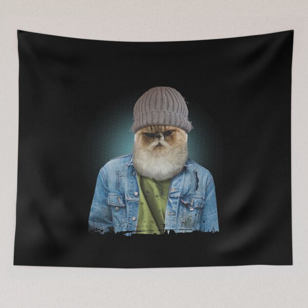 Item preview, Vagabond Stray Cat- Vagrant Feline designed and sold by Merch-Tees.